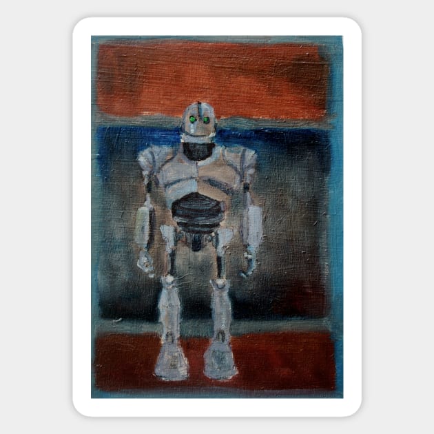 Iron Giant Sticker by ReneeBolinger